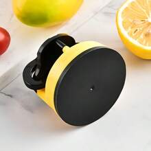 1pc Creative Suction Cup Knife Sharpener, Mini Multi-Function Automatic Stone Grinding Knife Tool, Kitchen Gadget - Multicolor - View 5
