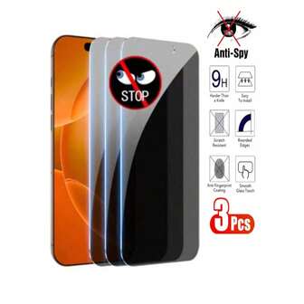 3 Stücke/Packung Bildschirmschutz/Sichtschutz Bildschirmschutz/Gehärtetes Glas Folie/Sichtschutz/Augenschutz/Stoßfest/Fingerabdruckfest/Hohe Transparenz/Kompatibel mit iPhone/Smartphone & Zubehör/Bildschirmschutz/ 17/17 Pro/ 17 Pro Max/17 Air/16/16 Plus/16 Pro/ 16 Pro Max/15 Pro/15 Pro Max/14/Pro Max/ Bildschirmschutz