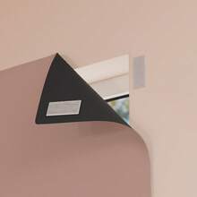 PVC Blackout Panel Curtain, Blocks 100% Of Light, For Living Room, Bedroom, Kitchen, Various Colors - Avellana - Ver 4
