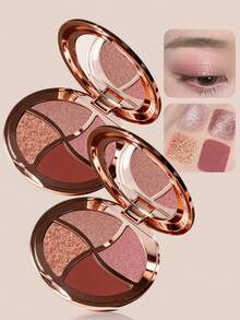 1 件闪亮哑光眼影，打造百搭眼妆 - 彩色 - 查看 1