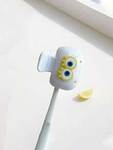 三合一可爱眼睛牙刷架 - 多巴胺色牙刷旅行套装 - 防尘牙刷保护套，适合居家/旅行 - 彩色 - 查看 10