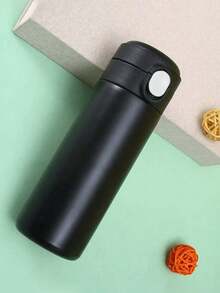 420ml 304 Stainless Steel Insulated Tumbler, Office & Home Use Thermal Coffee Cup, Gift Mug, Sports Water Bottle - Black - View 5