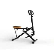 Patio Furniture - Black + ABS+Rubber+Steel (Q235) - View 12