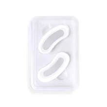 2 parches para cubrir cicatrices en los ojos, para usar por la noche, con ácido hialurónico, suave y no irritante, cómodo y amigable con la piel, para ocultar y humectar el área de los ojos durante la noche