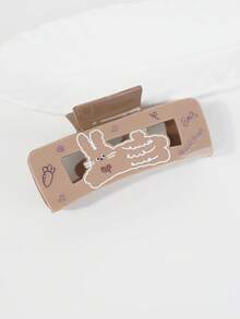 1 pezzo Elegante fermaglio per capelli a forma di artiglio di cartone animato, design carino con gatto e fiocco, fermaglio per capelli alla moda, fermaglio per chignon, accessorio per capelli invernale come regalo, fermaglio per capelli invernale