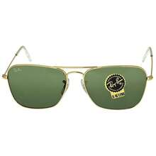 Ray-Ban Green Classic G-15 Square Unisex Sunglasses RB3136 001 58 |  | Men Sunglasses - Verde - Ver 1