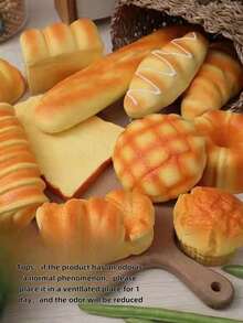 1pc Relaxing Toys, Kneading Music, Slow Rebound, Cute Release, Soft Toys, Simulated - Multicolor - View 3