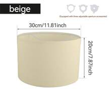 1 pieza Pantalla de lámpara de tela, pantalla de lámpara de repuesto universal, estilo moderno clásico, adecuada para lámpara de mesa, lámpara de pie, lámpara colgante, dormitorio, sala de estar, decoración del hogar, decoración de oficina - Multicolor - Ver 12