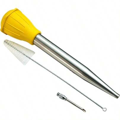 ZZXC Turkey Baster Set Includes Injector And Cleaning Brush