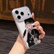 Funda para teléfono con la sensación de Internet H-Hasbulla, compatible con los modelos de  17, 16E, 16, 15, 14, 13, 12, 11 Pro Max, Mini, Air, XR, XS, X, 7, 8 Plus, hecha de material TPU suave transparente - Color 1 - Ver 6