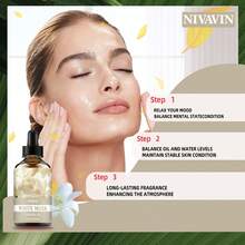 Hllozzi NIVAVIN 30毫升/60毫升/100毫升纯白麝香精油，持久淡雅的香气。适用于面部保湿、头发、皮肤、身体护理、香水制作、芳香疗法、按摩、护肤。 - NIVAVIN白麝香 - 查看 8