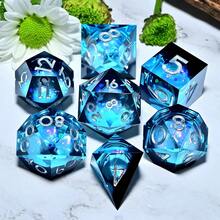 Xúc xắc nhập vai đa diện bằng nhựa (7 miếng) - Xúc xắc chơi nhập vai bằng tay/trên máy tính & Quà tặng sinh nhật ngày lễ - Nhiều màu - View 13