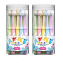 Set de 10 cepillos de dientes para niños con diseño de letras adorables, cerdas suaves, limpieza efectiva, promueven el desarrollo dental saludable, paquete familiar, excelente regalo para niños en Halloween y Navidad - Multicolor - Ver 8