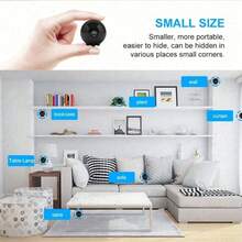 New Mini Camera, Smart 2.4G WiFi Mini Camera, Home Indoor Night Vision Security Video Recorder. - View 10