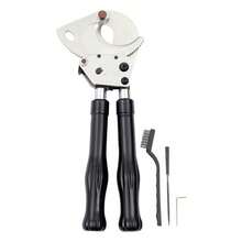 50mm Ratchet Cable Cutter Cutting Ratcheting Wire Cut Hand Tools Heavy Duty NEW - Black - View 6