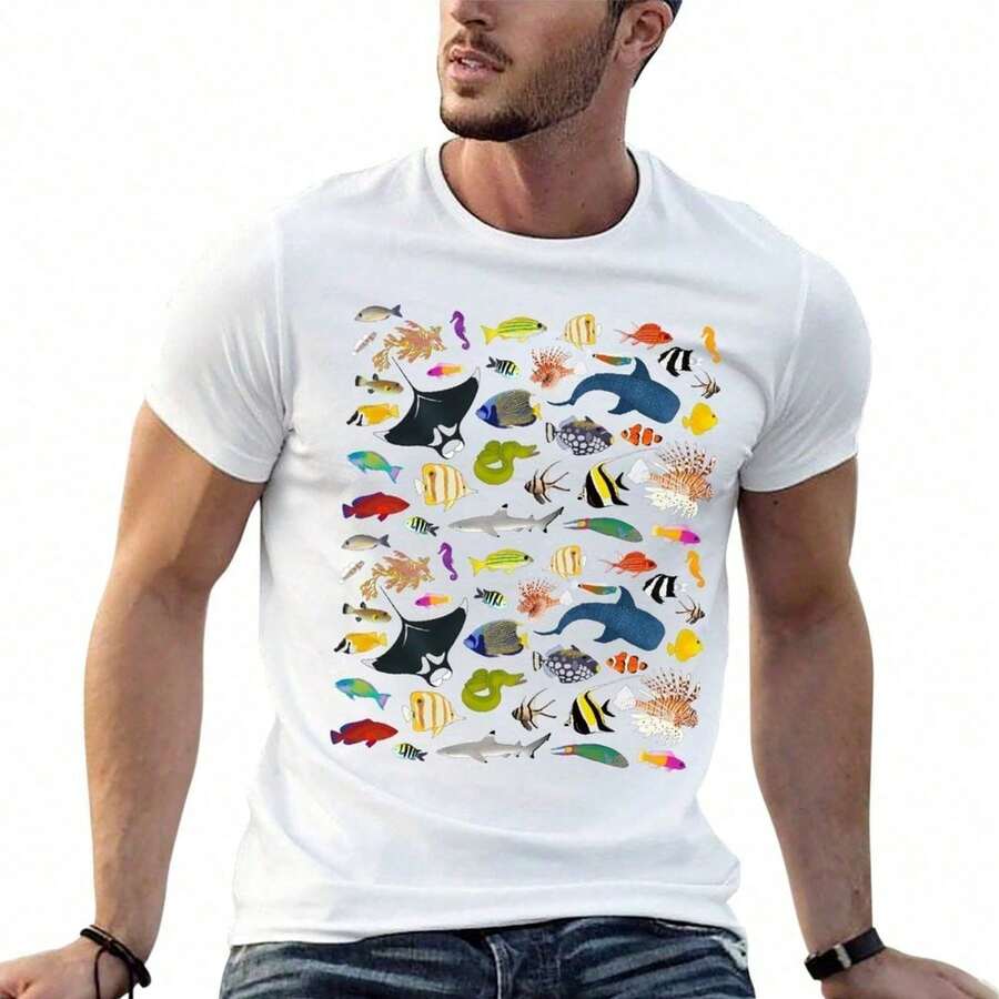 Herr T-shirts - Vitt - Visa 1