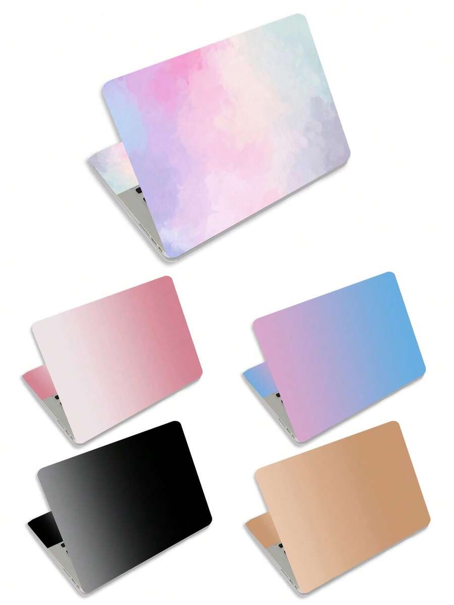 Notebook Gradient Computer Skin Sticker Decal 15.4 Inch 15.6 Inch Laptop Vinyl Skin Sticker Cover Art Protection Laptop (Including 2 Wristband Skin) - Multicolor - View 1