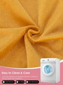 1 pieza Funda de almohada de terciopelo supersuave, sin relleno, para una elegante decoración del hogar, funda de almohada decorativa para cama y sofá, cierre de sobre, lavable a máquina, certificada Oeko-Tex