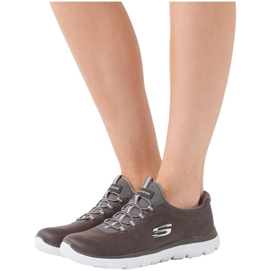 Skechers Women Professional Running Shoes - Grey - View 1