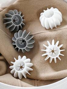 Random Pet Cleaning Laundry Balls, Reusable Household Cleaning Balls, Stain Removal Laundry Anti- Sponge Washing Balls - Multicolor - View 9