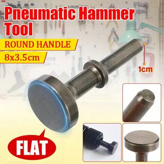 1 pièce Ensemble d'outils de marteau-piqueur de 80 mm/100 mm, marteau-piqueur, outil électrique, embout en acier, dérive pneumatique de longueur étendue pour la réparation automobile