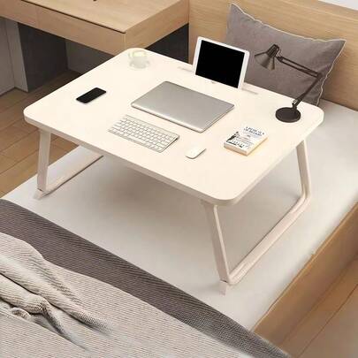 Desks, Bed Desks, Portable Student Dormitory Desks, Writing Desks (White)