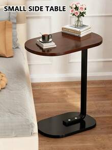 这款单件式边桌/咖啡桌采用现代金属框架设计，无需工具即可轻松组装，配有防滑桌腿和坚固的支撑结构。它内置多个储物空间，可放置书籍、遥控器、绿植等物品。采用优质材料制成，并经过加固承重设计，适用于客厅、床头、阳台、家居装饰、公寓装饰和休闲角落。它是家居爱好者和空间利用达人的理想之选。 - 胡桃色+黑色 - 查看 7