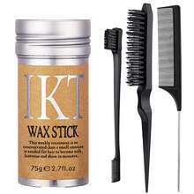 ikt 假发专用发蜡棒，断发修复神器发蜡棒啫喱霜，儿童/女士/男士适用，75克，不油腻造型发蜡