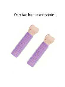 2pcs Hair Root Volumizing Clips, Slouchy Hair Claws/Rollers For Hairstyling, No Heat Hair Volumizing Device, Slouchy Hair Clamp Top Shaper, (Not For Direct Hair Curling, Only For Hairstyle Fixing)