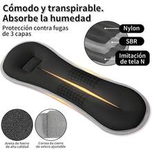 KIROGILY Polainas para Tobillo 1kg, 2 pcs Pesas Para Tobillos, Gimnasio Polainas para Muñecas, Polainas Ajustables de Peso, Correr y Entrenamiento de Fuerza para Mujeres Hombres - Negro - Ver 1