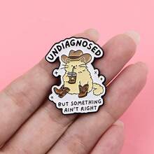 Lapel Enamel Pins And Brooches Badge Pins For Backpacks Bags Backpack Cool Decoration Friend For Gifts - Multicolor - View 6