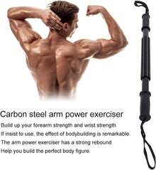 Alomejor Power  Bar 20-60KG Spring Chest Expander Arm Expander Trainer Ejercitador de tracción para ejercitador Muscular del Brazo - 20 kilos - Ver 6