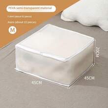 Large Capacity Foldable Fabric Storage Bag - Suitable For Bedding, Clothes, Pillows, Quilts - Suitable For Home, Bedroom, Dormitory, Spa Center Wardrobes - Gray Woven Material, No Need For Electricity,Christmas/Halloween Laundry Storage And Storage Bag.This Product Is Foldable And Unsupported