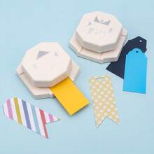 Dụng cụ đục lỗ 4 trong 1, thích hợp cho các sản phẩm thủ công bằng giấy; dụng cụ đục góc nhãn 4 hình dạng, thích hợp cho việc làm thiệp DIY và sổ lưu niệm. - Nhiều màu - Xem 11