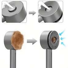 1pc Pet Hair Grooming Tool Accessory, Deshedding Brush, Pet Hair Brush, Compatible With V7 V8 V10 V11 V15 Series Vacuums - Grey - View 3