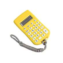 1pc Colorful Calculator - Portable With Lanyard - Suitable For Exams And Office Use - Multicolor - View 11