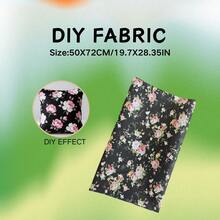 DIY Fabric, For Patchwork, Quilting, DIY Crafts, Precut Floral Design - Multicolor - View 7