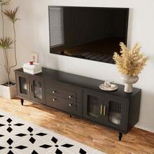 Television Stands & Entertainment Centers - Black - View 3
