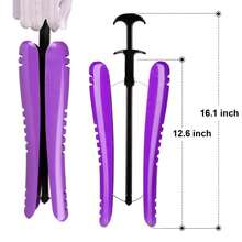 1pc/2pcs/4pcs Adjustable Elastic Boot Shaper, Boot Stretcher, Shoe Holder, Suitable For Mid-Calf & Knee-High Boots, Snow Boots, Leather Boots, Multi-Color Options - Multicolor - View 9