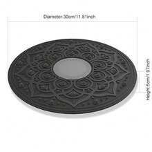 1件装健身平衡板，跷跷板，平衡脚垫，锻炼平衡能力，康复训练瑜伽板，健身器材瑜伽垫，男女通用，紫色，灰色