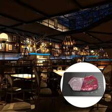 Rapid Defrosting Tray - Aluminum Miracle Plate - Healthier Food Thawing Solution For Steak, Chicken, Fish - Natural Effortless, Perfect For Home & Restaurant