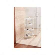 Estante De 4 Niveles con Ruedas, Organizador Multiusos Carrito De Cocina - inicial - Ver 5