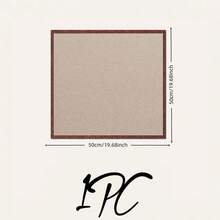 1块方形毛毡装饰板，北欧简约墙面留言板，可放置照片，适用于书房、办公室、教室、卧室、客厅、宿舍 - 可用于笔记、提醒、照片展示、日程安排、任务管理、派对装饰、节日惊喜