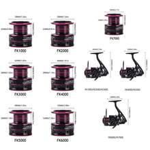 专业超轻金属/EVA材质左右手互换式渔线轮手柄，5.2:1高压缩比，最大拖拽力26磅，高速抛投式纺车轮 - 彩色 - 查看 4