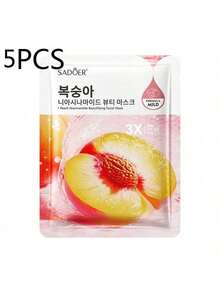 草莓面膜（1/3/5/10片装），保湿、修复晒后肌肤、提亮肤色、护肤、增强肌肤弹性、面部护理、修复熬夜后肌肤。可作为圣诞节、新年、约会或节日礼物。 - 粉色 - 查看 18