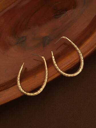 1 par eleganta och moderiktiga örhängen, mångsidiga och eleganta, lämpliga för vardagsbruk