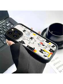 Estuche de TPU hermoso, resistente a los impactos con cobertura completa de la lente para for  16 Plus - Multicolor - Ver 6