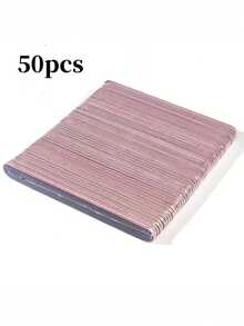 Professional Double-Sided Nail File Set Of 10 Pieces, 100/180 Mesh Black Matte Plate Nail Trimming Tools And Polishing Files, Washable Double-Sided Nail Files, Suitable For Natural And Acrylic Nail DIY Salons - Multicolor - View 11