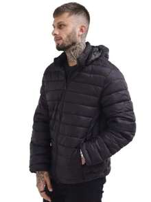 Men's Bobojaco Jacket With Removable Hood - 黑色 - 查看 2