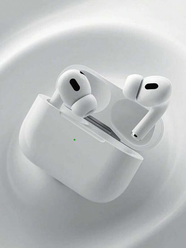 Auriculares inalámbricos verdaderos - Compatibles con Apple y Android, con micrófono incorporado, auriculares resistentes al sudor, hasta 24 horas de duración de la batería - Blanco, Auriculares > Inalámbricos, Airbus's, Para Airpuds Case